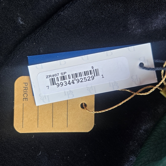 Dooney & Bourke Pebbled Leather Kisslock Coin Purse Green - Picture 4 of 9